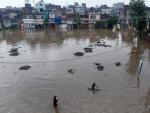 Inundaciones en la localidad de Lahore, en Pakist&aacute;n.