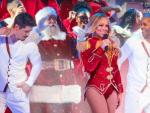Cartel promocional del concierto que ofrecer&aacute; la cantante Mariah Carey en Madrid dentro de su gira 'All I Want For Christmas Is You'.