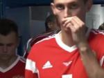 Los jugadores de Rusia inhalaron amon&iacute;aco antes de jugar contra Espa&ntilde;a en el Mundial.