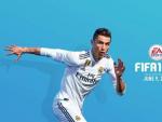 Cristiano Ronaldo, en la portada de 'FIFA 19' con la camiseta del Real Madrid.
