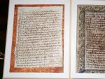 Dos de las cartas de Santa Teresa que han sido encontradas.
