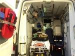 Imagen del interior de un ambulancia.