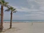 Imagen de la playa de Benic&agrave;ssim (Castell&oacute;n).