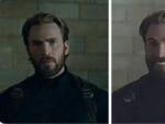 Meme comparando al actor Chris Evans con su personaje en 'Vengadores', Steve Rogers (Capit&aacute;n Am&eacute;rica).