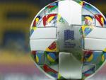 El bal&oacute;n oficial de la primera edici&oacute;n de la UEFA Nations League.