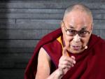El l&iacute;der espiritual tibetano, el Dalai Lama, durante una conferencia en Malmo (Suecia).