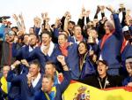 Europa celebra si triunfo en la Ryder Cup 2018