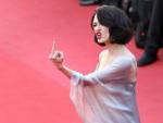 La actriz Asia Argento en la 33 edici&oacute;n del Festival de Cannes.