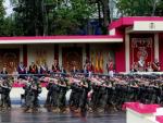 Desfile militar del 12 de Octubre, D&iacute;a de la Fiesta Nacional.