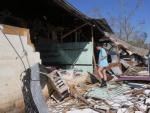 Un mercado destruido por el hurac&aacute;n Michael en Callaway, Florida (EE UU).