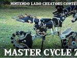 R&eacute;plica a tama&ntilde;o real de la moto Master Ciclye Zero de 'The Legend of Zelda' hecha con Ninendo Labo.
