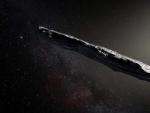 Recreaci&oacute;n elaborada por la NASA del asteroide 'Oumuamua.