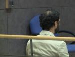 El acusado durante la &uacute;ltima sesi&oacute;n del juicio por abusos sexuales a un exalumno de Gaztelueta