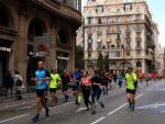 La marat&oacute;n de Barcelona de marzo de 2017.