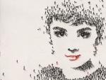 En su serie 'Populus', el artista norteamericano Craig Alan recoge esta obra: un retrato de Audrey Hepburn, una de las actrices m&aacute;s relevantes de toda la historia del cine.