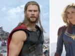 As&iacute; ense&ntilde;a Brie Larson ('Capitana Marvel') a Chris Hemsworth ('Thor') c&oacute;mo se usa un martillo