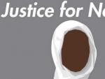 Imagen que circula por las redes sociales para reclamar &quot;Justicia para Noura&quot;.
