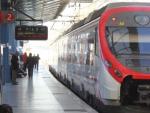 Imagen de un tren de Cercan&iacute;as de Renfe en Madrid.