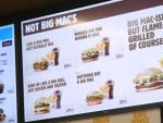 Imagen de la campa&ntilde;a que ha hecho Burger King en Suecia con la palabra Big Mac.
