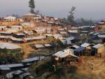 El campamento de refugiados rohiny&aacute;s Balukhali, en Ukhiya, Bangladesh.