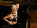 Lady Gaga y Bradley Cooper interpretan la canci&oacute;n 'Shallow', de la pel&iacute;cula 'Ha nacido una estrella', durante la gala de la 91 edici&oacute;n de los Oscar.