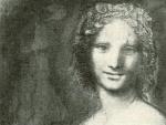 Imagen del dibujo a carboncillo conocido como 'Monna Vanna' o la 'Mona Lisa desnuda', expuesta en el Museo Cond&eacute; de Chantilly (Francia).