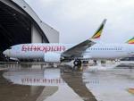 Un avi&oacute;n Boeing 737 Max 8 de Ethiopian Airlines, en una imagen de archivo.