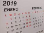Imagen de un calendario de 2019.