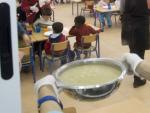 Servicio de comedor de un centro educativo de Andaluc&iacute;a.