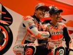 Marc M&aacute;rquez y Jorge Lorenzo, nuevos compa&ntilde;eros en el equipo Repsol Honda