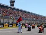 Salida prueba de motos en el Circuito de Jerez