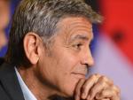 George Clooney, durante la presentaci&oacute;n de su pel&iacute;cula Suburbicon.