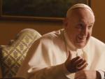 El papa Francisco durante su entrevista con Jordi &Eacute;vole en 'Salvados'.