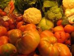 Verdura, fruta y hortalizas.