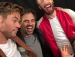 Chris Hemsworth comparte las primeras im&aacute;genes del tour de prensa de 'Vengadores: Endgame'