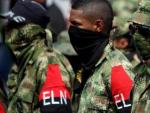 Miembros de la guerrilla del ELN, en una imagen de archivo.