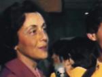Neyde Senna da Silva, madre de Ayrton Senna, junto a su hijo.