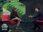 Jordi &Eacute;vole, entrevistado en el programa 'laSexta Noche'.
