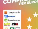 Comprom&iacute;s recurre ante la JEC su exclusi&oacute;n del debate sobre las elecciones Europeas de TVE