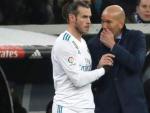 Gareth Bale y Zinedine Zidane.