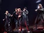 Los Backstreet Boys, durante su concierto en el Palacio de los Deportes de la Comunidad de Madrid, dentro de su gira 'DNA World Tour'.