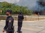 Los heridos cr&iacute;ticos en el incendio de un edificio de Ibiza contin&uacute;an en la UCI estables dentro de la gravedad