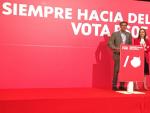26M.- L&oacute;pez Aguilar (PSOE) Celebra La Victoria En Las Europeas Y Espera Que Sea 'La Primera De La Noche'