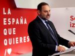 Jos&eacute; Luis &Aacute;balos, secretario de Organizaci&oacute;n del PSOE, valora los resultados de las elecciones del 26-M.