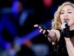 Madonna, durante un concierto.