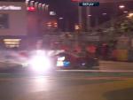 Momento del choque entre Conway y Gonz&aacute;lez en Le Mans.