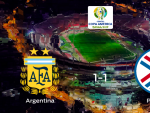 Paraguay logra un empate a 1 frente a Argentina