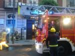Sucesos.- Sofocado un incendio en una gestor&iacute;a ubicada en la calle Mar&iacute;a de Molina de Valladolid