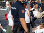 Activistas de Greenpeace cortan accesos al tr&aacute;fico en Madrid Central.