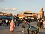 Imagen de archivo de un mercado en Marrakech, Marruecos.